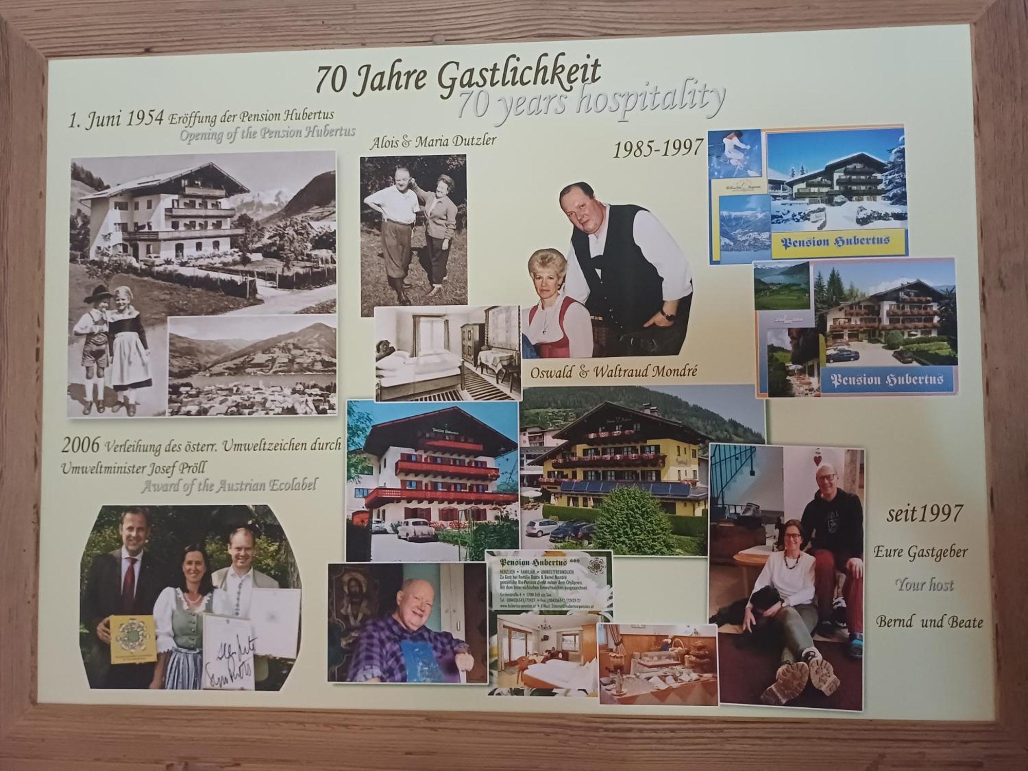 Hotel Pension Hubertus Цел ам Зее Екстериор снимка